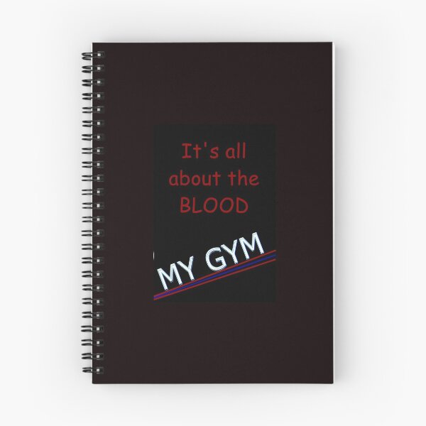 Item preview, MY GYM - ITS ALL ABOUT THE BLOOD designed and sold by Crom1957.
