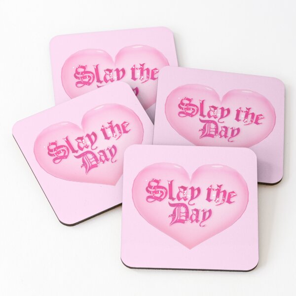 Item preview, Slay the Day Heart designed and sold by VelvepeachShop.