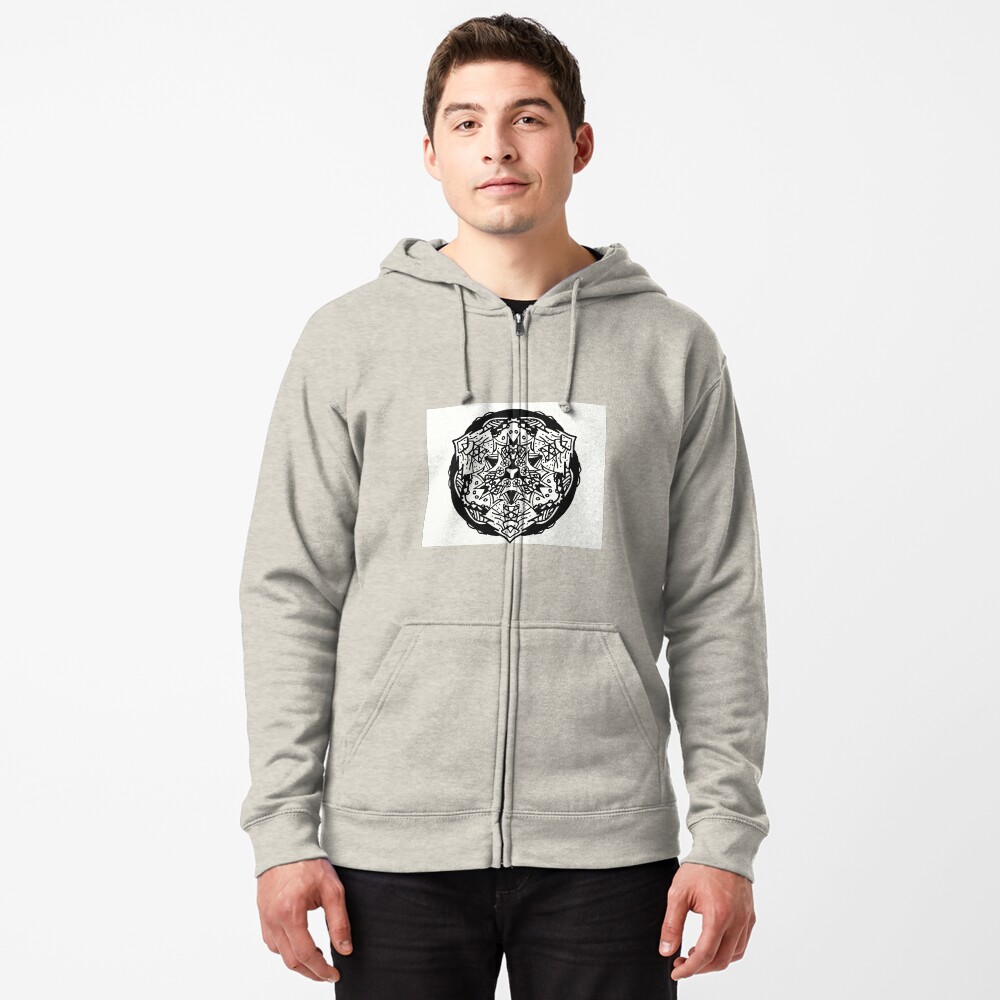 Item preview, Zipped Hoodie designed and sold by artherapieca.