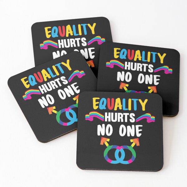 Item preview, Equality Hurts No One designed and sold by AmethystMurad.