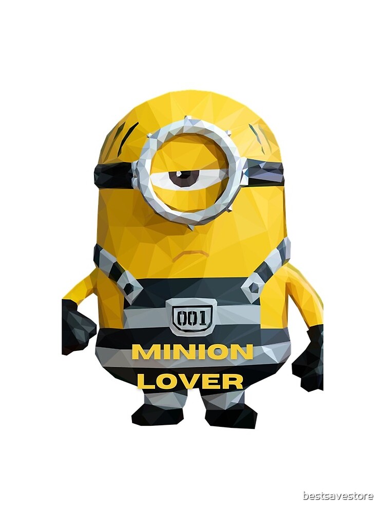 Minion Lover Drawstring Bag for Sale by bestsavestore