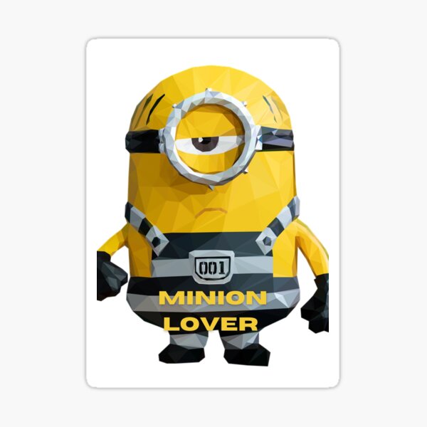 Minion Lover Stickers for Sale