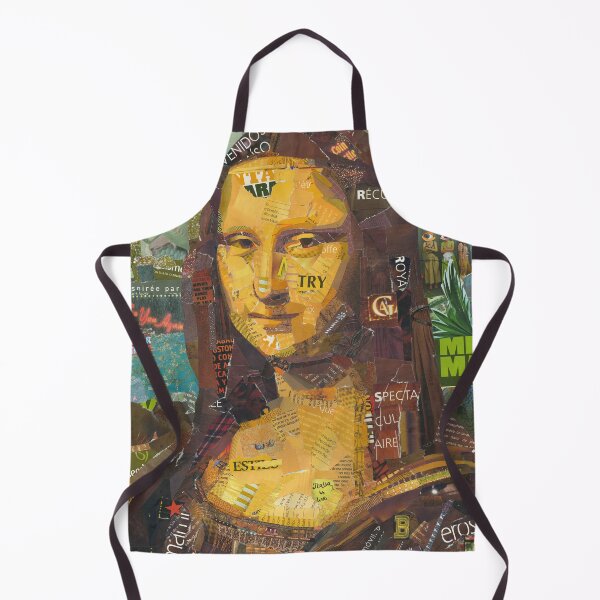 Item preview, Mona Lisa collage designed and sold by Oliva-Collage.