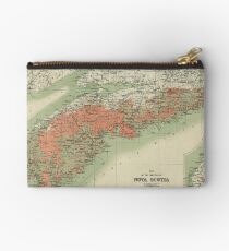 Vintage Geological Map of Nova Scotia (1906) Studio Pouch