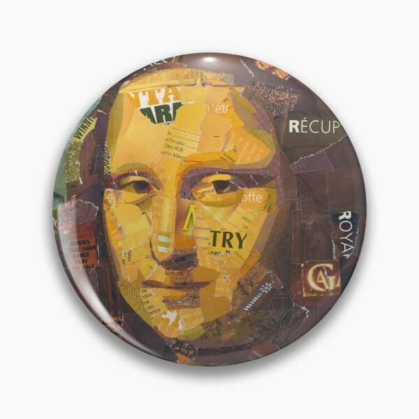 Item preview, Mona Lisa collage designed and sold by Oliva-Collage.