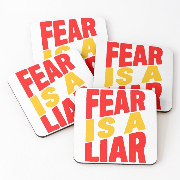Item preview, Fear is a liar designed and sold by plushism.