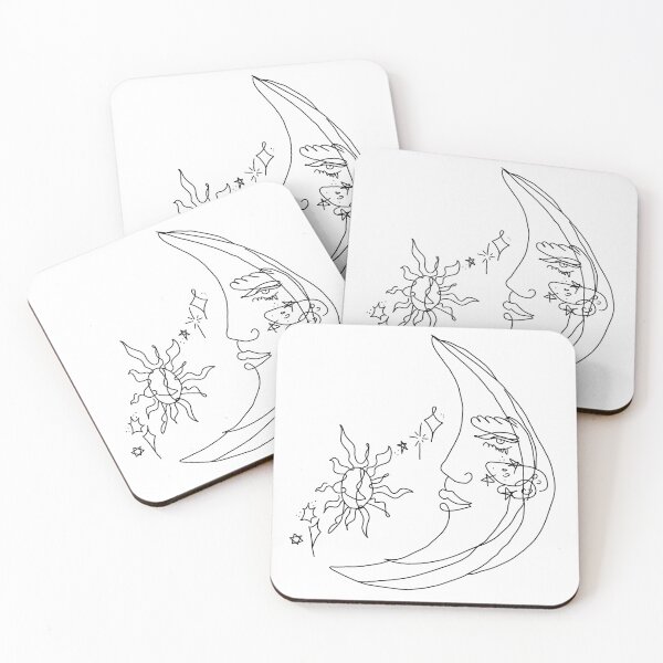 Item preview, tatuaje de luna designed and sold by reksa.