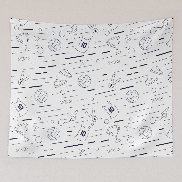 Item preview, Seamless pattern from sport equipment designed and sold by Tatishka.