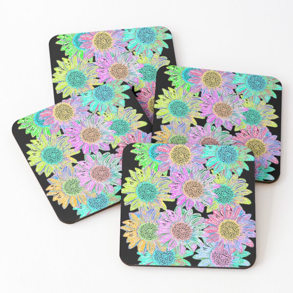 Item preview, Sunflower Abstract Colorful Collage designed and sold by mrtraz.