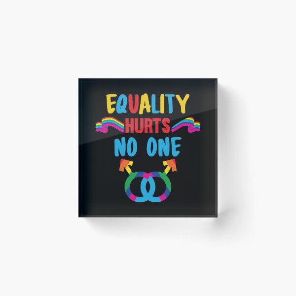 Item preview, Equality Hurts No One designed and sold by AmethystMurad.