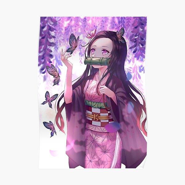 Demon Slayer Nezuko Posters Redbubble