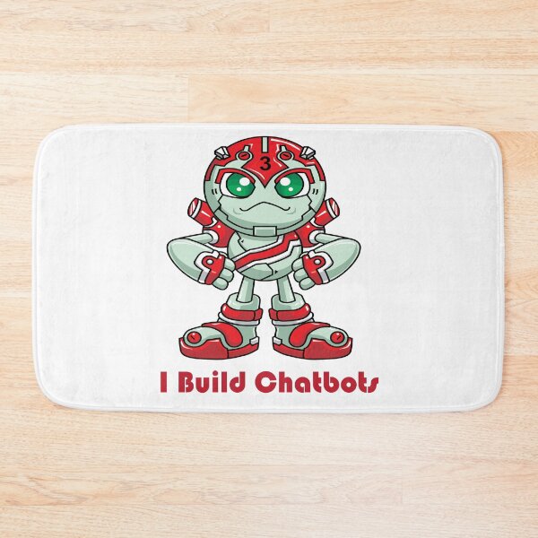 Item preview, I Build Chatbots Robots AI Artificial Intelligence designed and sold by ProjectX23.