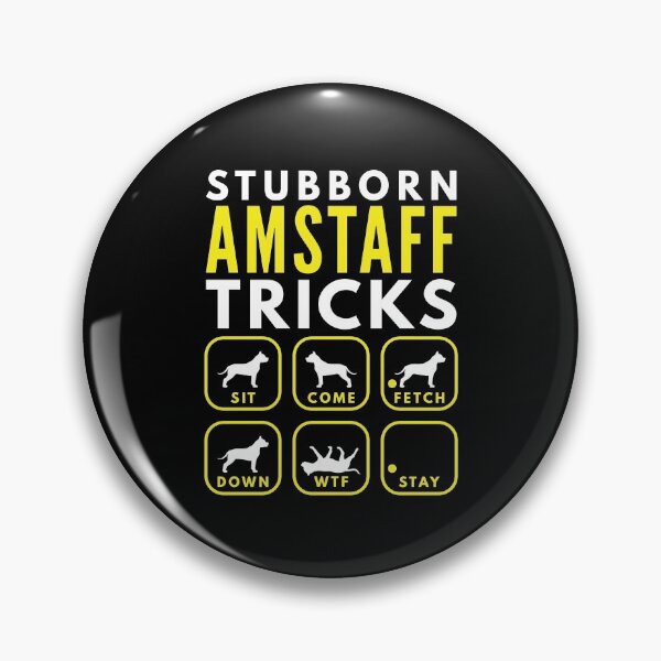 Item preview, Stubborn AmStaff Tricks - Dog Training designed and sold by DoggyStyles.