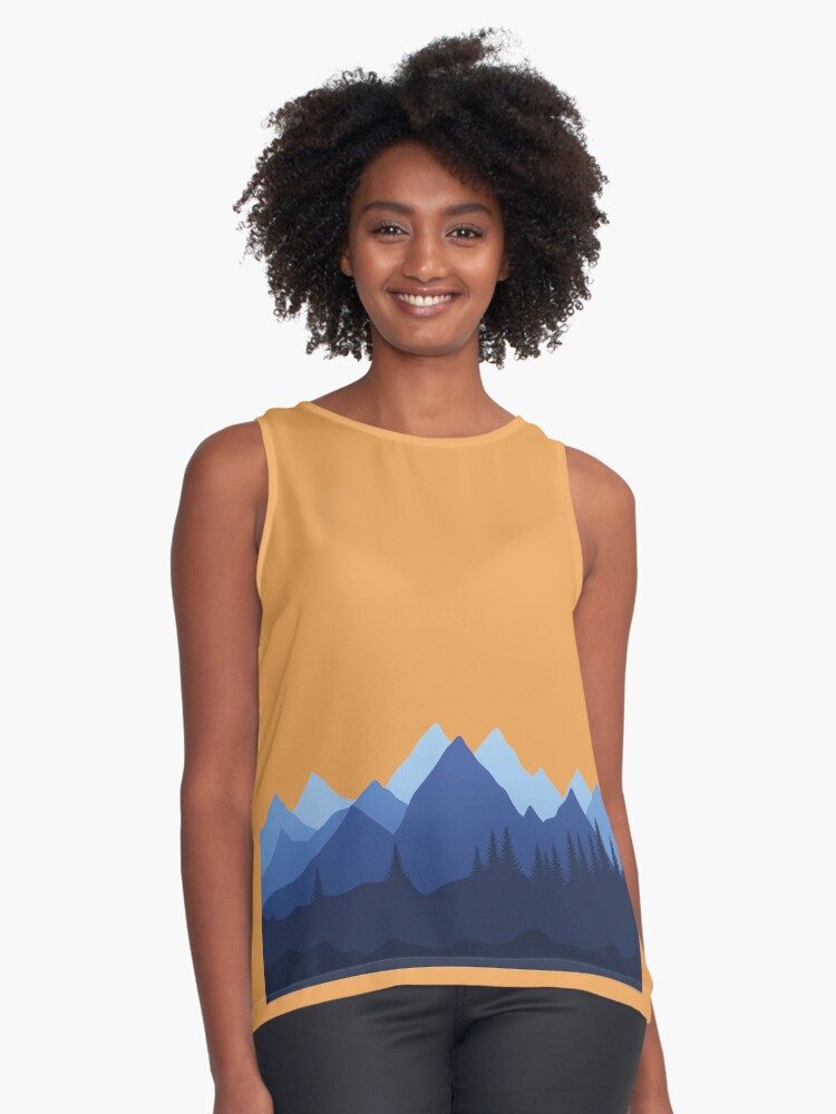 Item preview, Sleeveless Top designed and sold by DesignedByGenie.