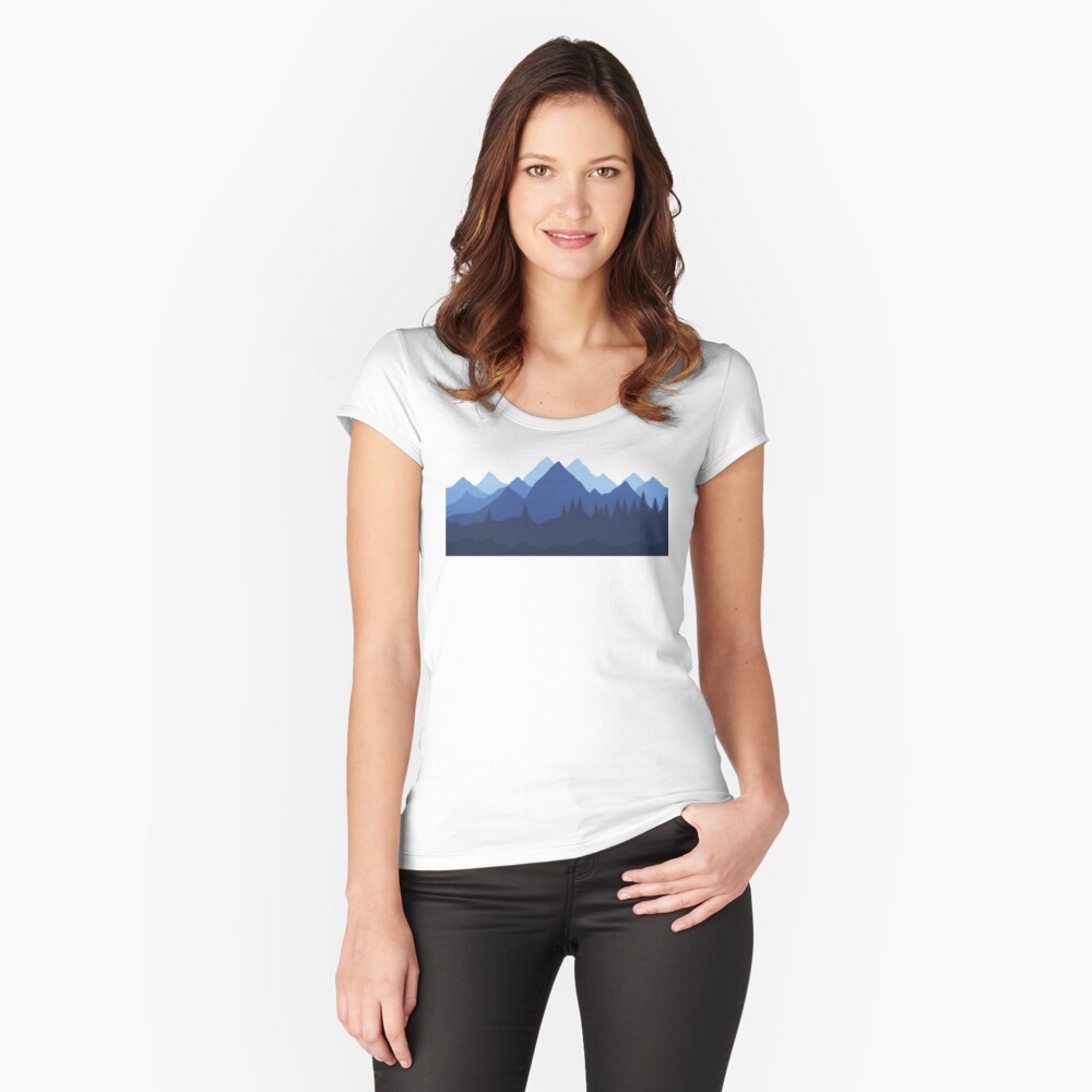 Artikel-Vorschau von Tailliertes Rundhals-Shirt, designt und verkauft von DesignedByGenie.