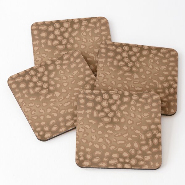 Item preview, Brown Leopard Print Pattern designed and sold by Moonshine Paradise.