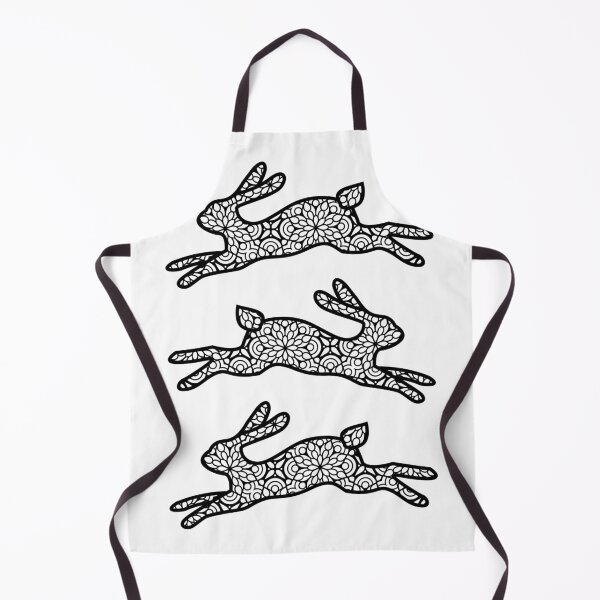 Item preview, Bunny Running Mandala designed and sold by Leslie Hasty.