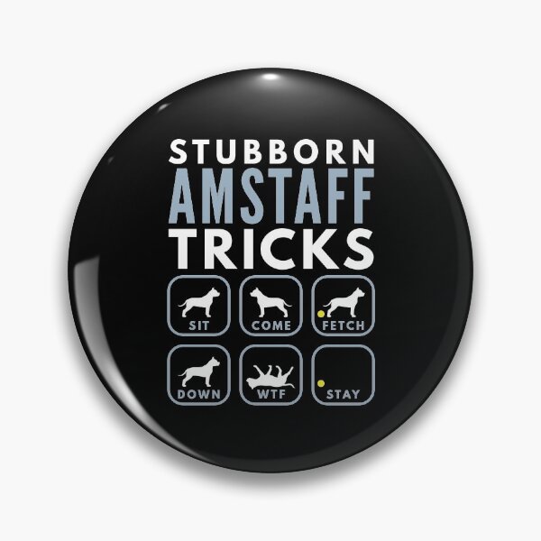 Item preview, Stubborn American Staffordshire Tricks - Dog Training designed and sold by DoggyStyles.