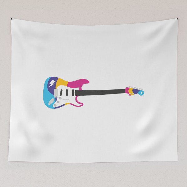 Item preview, Glam Rock 70s Guitar designed and sold by Lydia-Design.