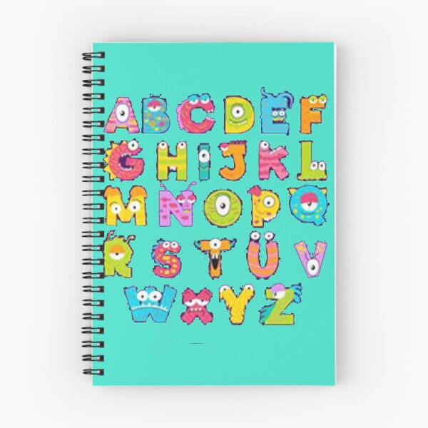 Item preview, alphabet monster design  designed and sold by taherismail.