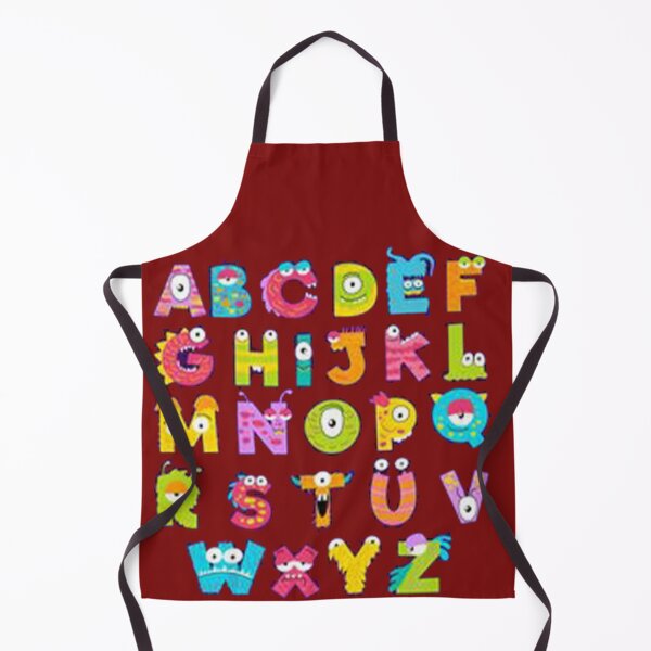 Item preview, alphabet monster design  designed and sold by taherismail.