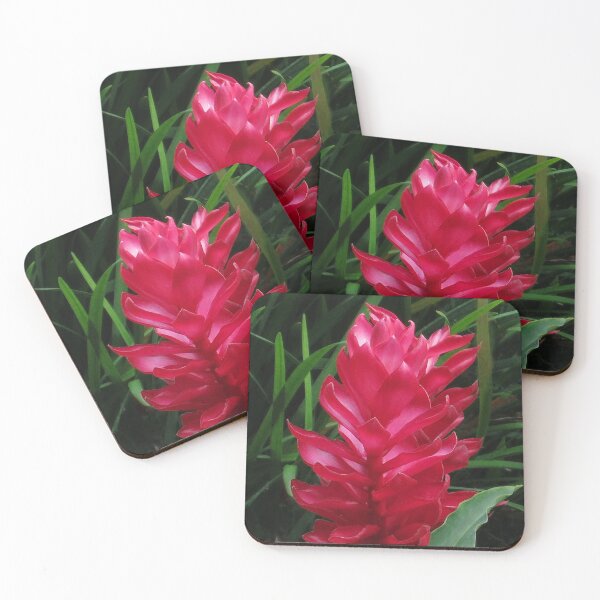 Item preview, Tropical Red Ginger Flower designed and sold by rewstudio.