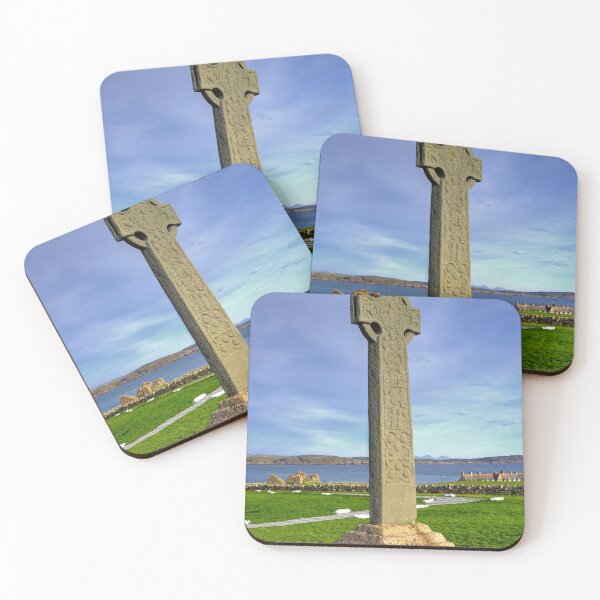 Item preview, Iona Cross, Iona Abbey on the Isle of Iona. designed and sold by AlbaPhotography.