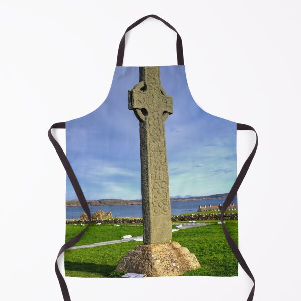 Item preview, Iona Cross, Iona Abbey on the Isle of Iona. designed and sold by AlbaPhotography.