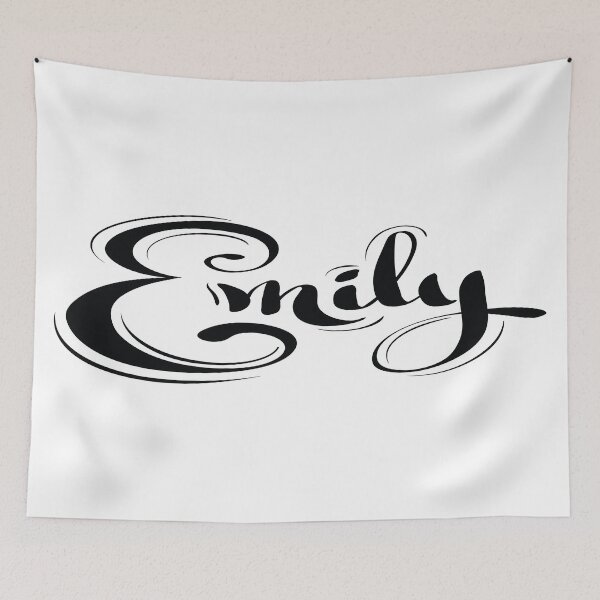 Item preview, Emily Script designed and sold by ProjectX23.