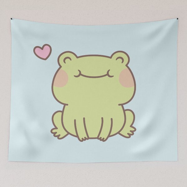 Item preview, Cute Happy Little Frog designed and sold by rustydoodle.