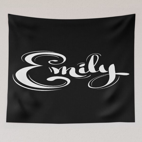 Item preview, Emily Script designed and sold by ProjectX23.