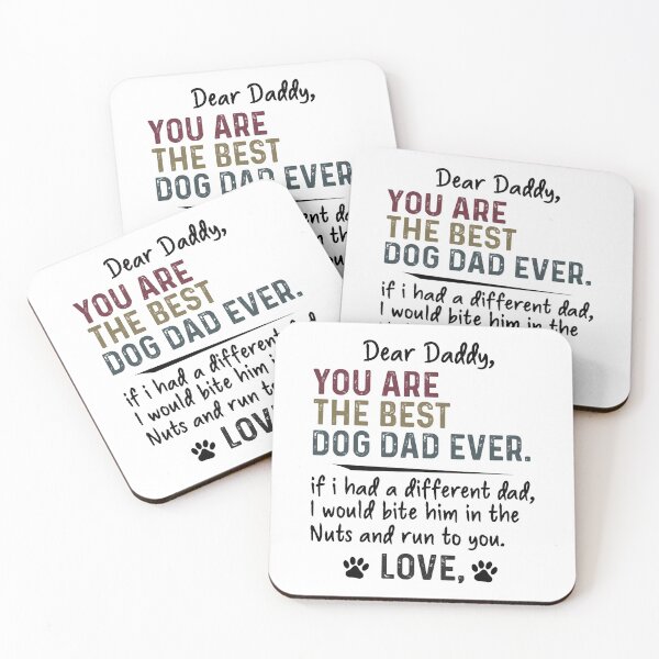 Item preview, Mens Dear Daddy, You Are The Best Dog Dad Alguna vez Cita del día del padre designed and sold by chonsies.