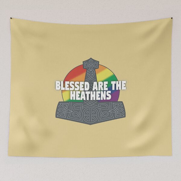 Item preview, Mjolnir Blessing - Pride Rainbow designed and sold by Spiritsunflower.