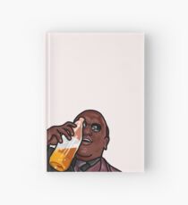 Morpheus Drinking a Forty in a Death Basket Hardcover Journal