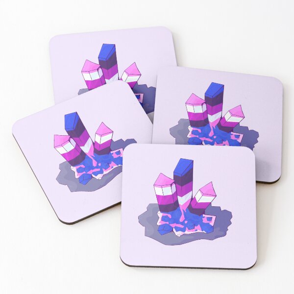 Item preview, Genderfluid Pride Geode  designed and sold by ForTheFrogWar.