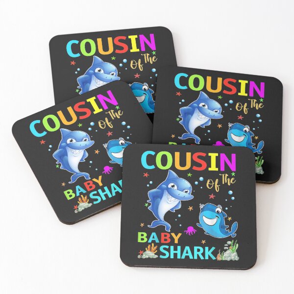 Item preview, cousin Of The Baby Shark Birthday cousin Shark Family designed and sold by angelabeulah.