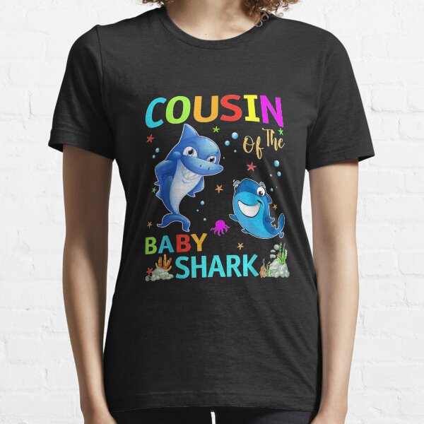 cousin shark t shirt