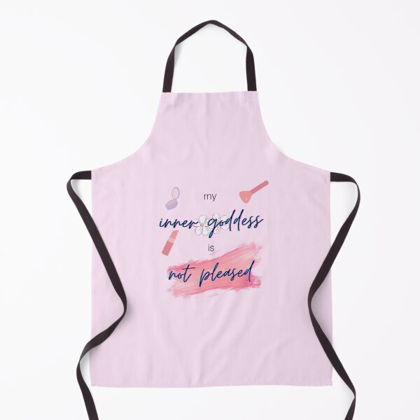 Item preview, "My inner goddess is not pleased" Fifty Shades quote designed and sold by SelloutCentral.