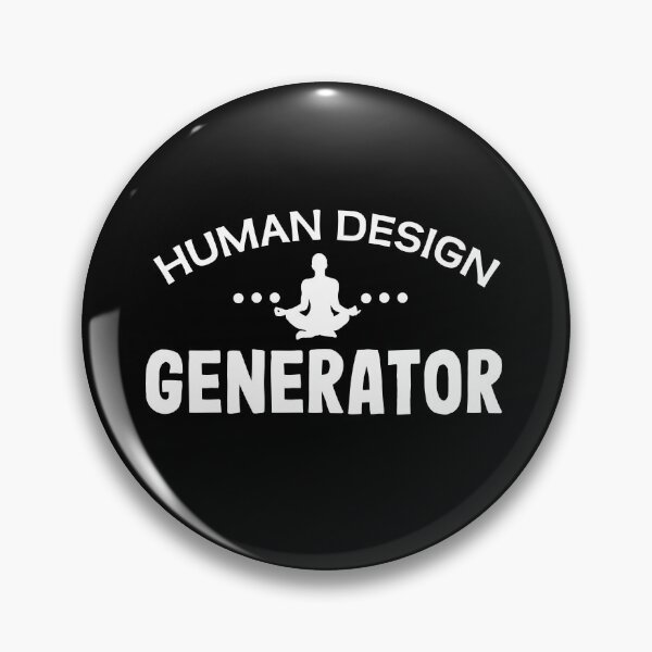 Artikelvorschau, Human Design Generator schwarz entworfen und verkauft von PurrfectCorner.