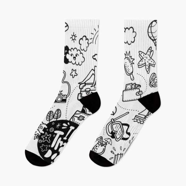 Item preview, I love travel doodle designed and sold by TheHand-art.