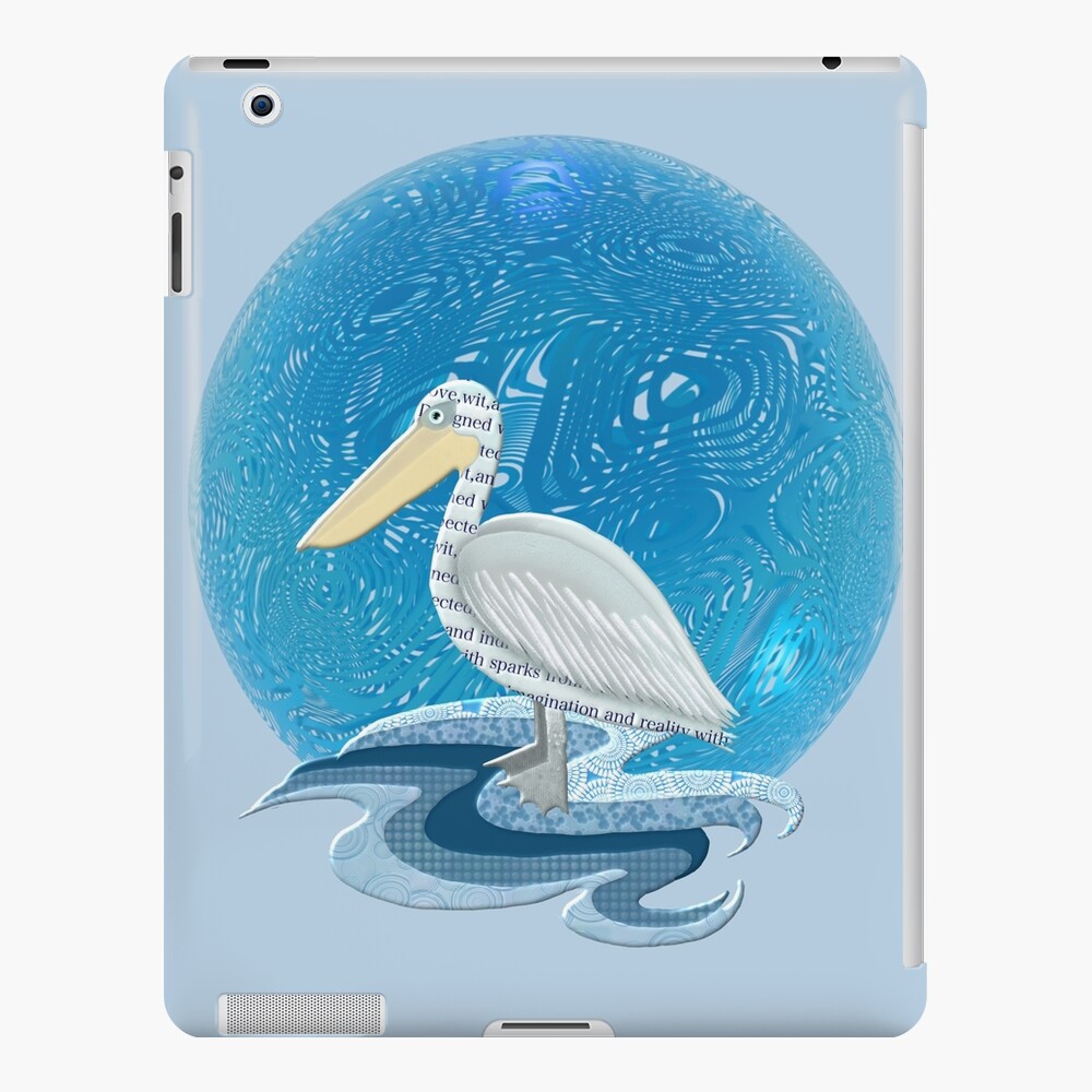 Rainbow Brown Pelican Bird Mug Wrap