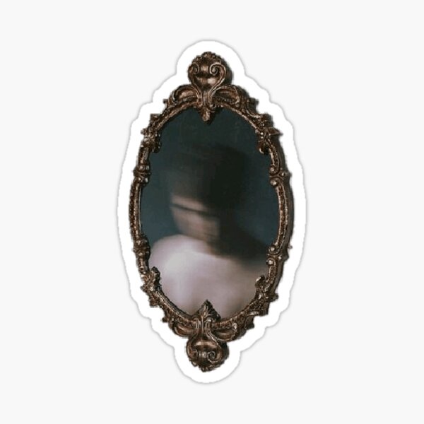 Item preview, vintage mirror designed and sold by Kaylatpwk.