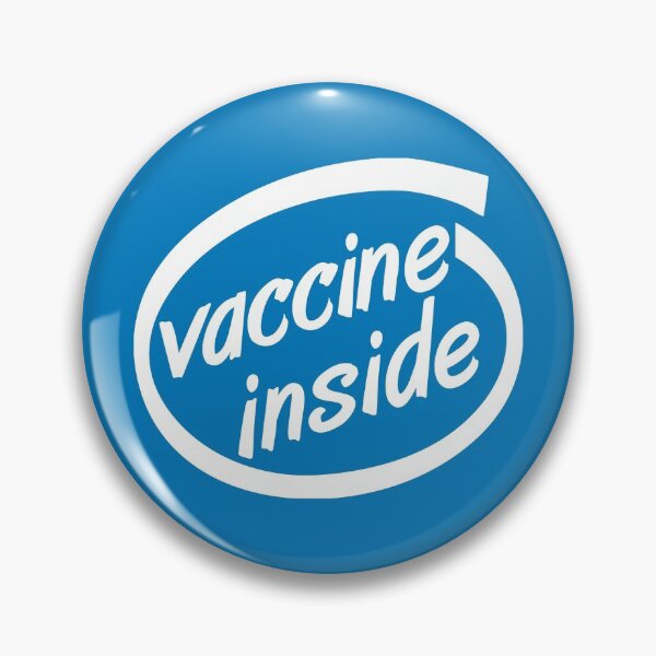 Item preview, Vaccine Inside (White) designed and sold by gemgemshop.