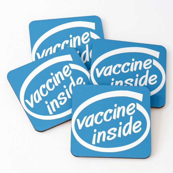 Item preview, Vaccine Inside (White) designed and sold by gemgemshop.