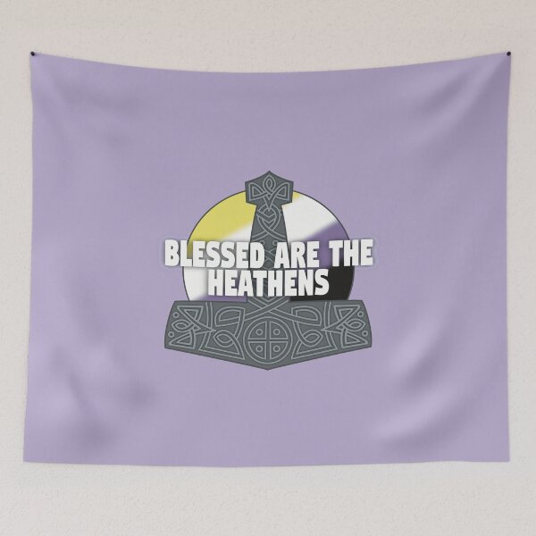 Item preview, Mjolnir Blessing - Non-Binary designed and sold by Spiritsunflower.