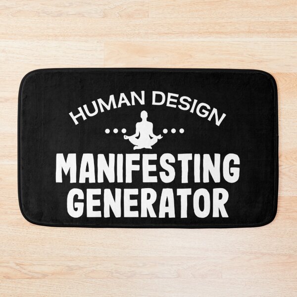 Item preview,  Human design manifesting generator black designed and sold by PurrfectCorner.