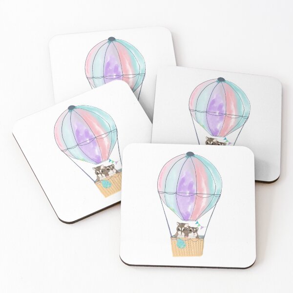 Item preview, Hugging hamsters hot air  balloon  designed and sold by NEMPEARTISs.
