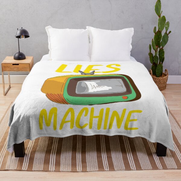 Artikelvorschau, Lügenmaschine – Medien Lügen TV Lügen – T-Shirt Design entworfen und verkauft von Art-Self Studio.