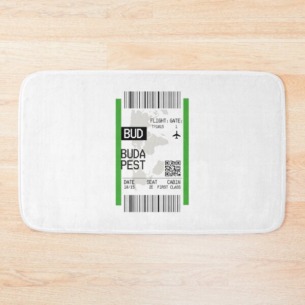 Item preview, Budapest  Airline Boarding Pass Gift Idea For Traveller designed and sold by InspireShop.
