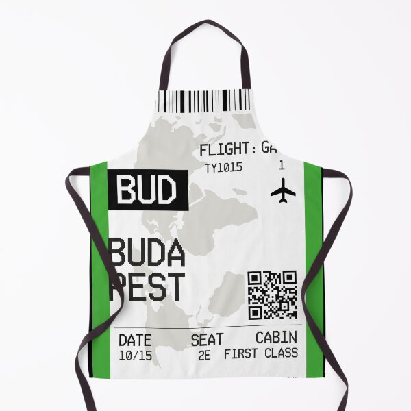 Item preview, Budapest  Airline Boarding Pass Gift Idea For Traveller designed and sold by InspireShop.
